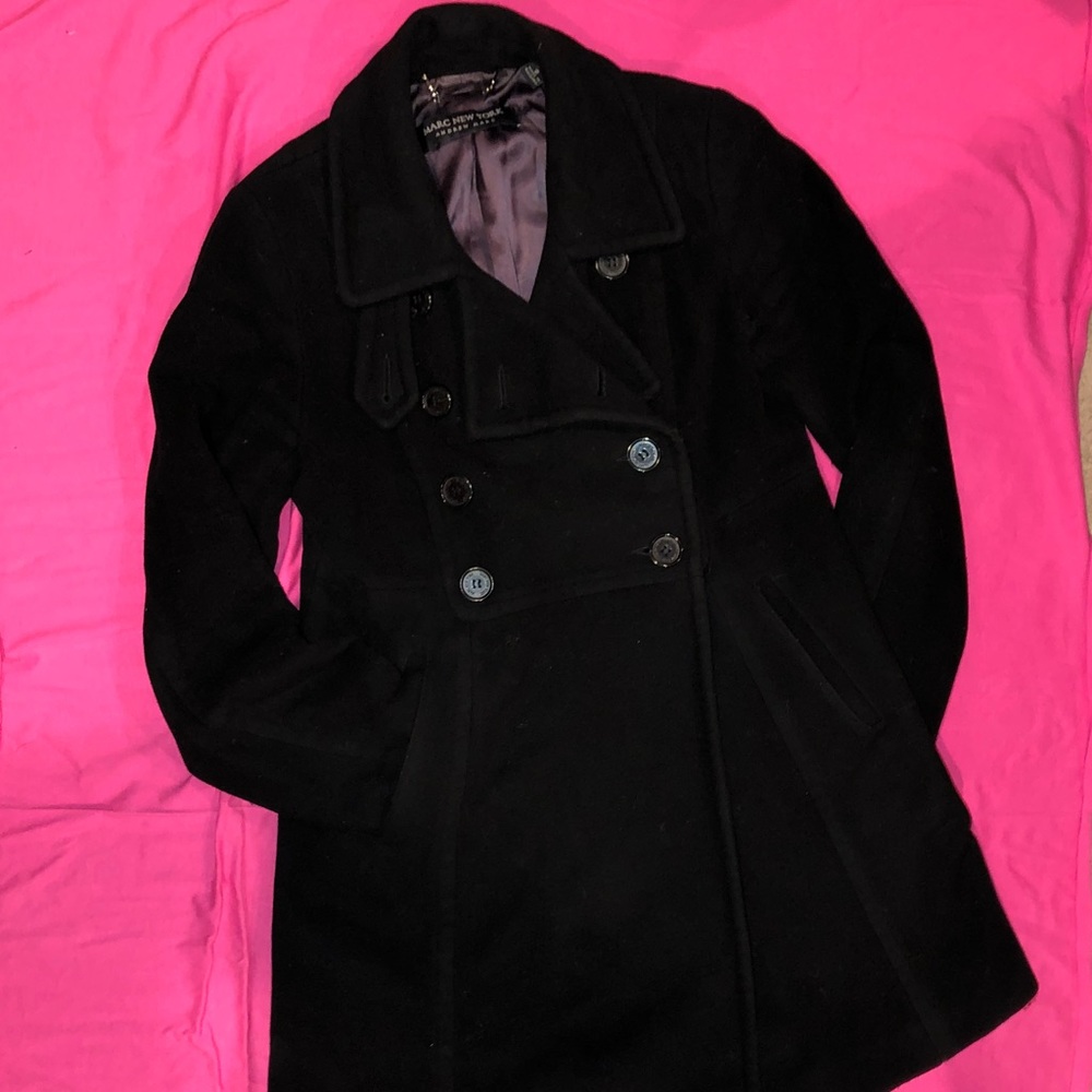 Wool and Cashmere Peacoat